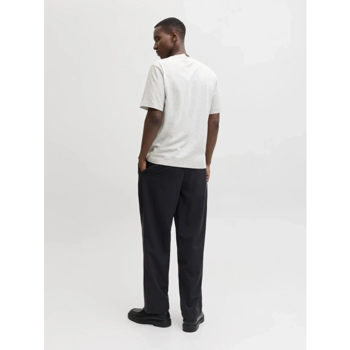 Jack&jones 12282892 0 Yaka Erkek Tshirt - Beyaz