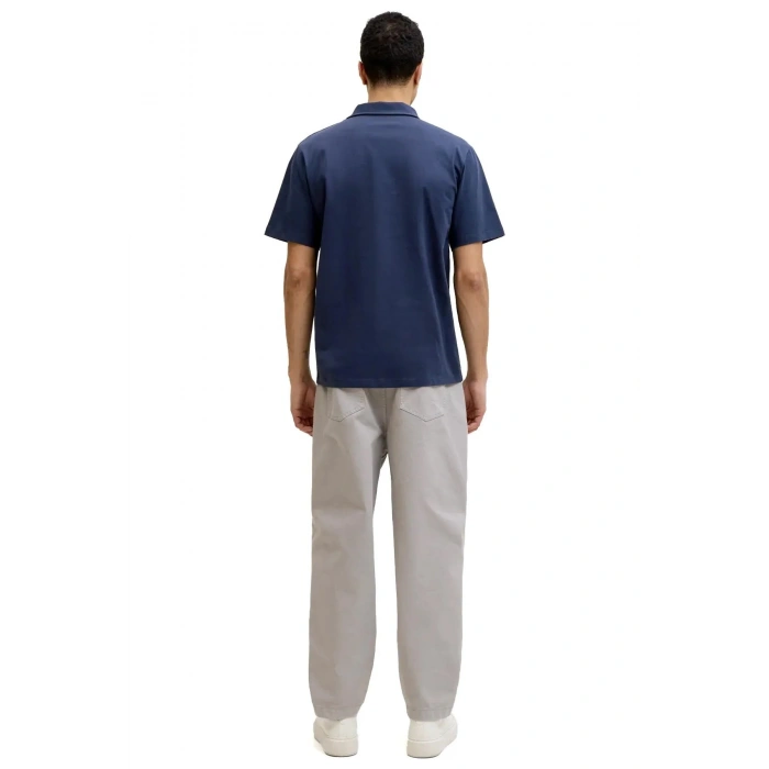 Jack&Jones 12288118 Yakali Erkek Tshirt - Lacivert