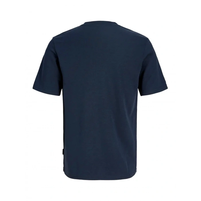 Jack&Jones 12289880 0 Yaka Erkek Tshirt - Lacivert