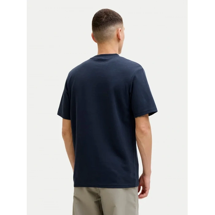 Jack&Jones 12289880 0 Yaka Erkek Tshirt - Lacivert