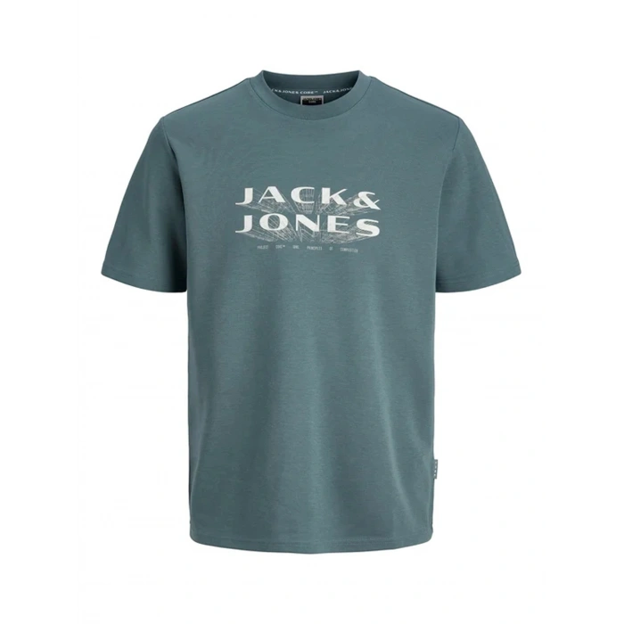 Jack&Jones 12289880 0 Yaka Erkek Tshirt - Yesil