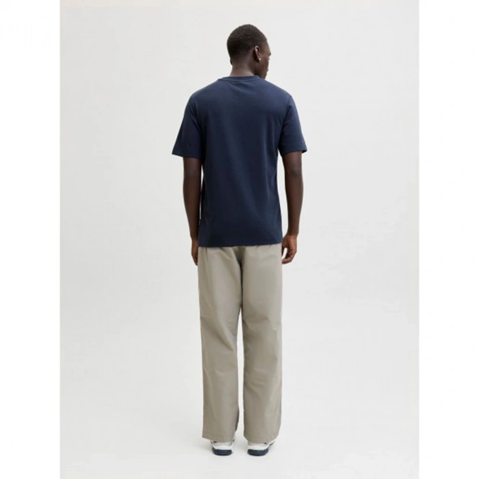 Jack&jones 12289936 0 Yaka Erkek Tshirt - Lacivert