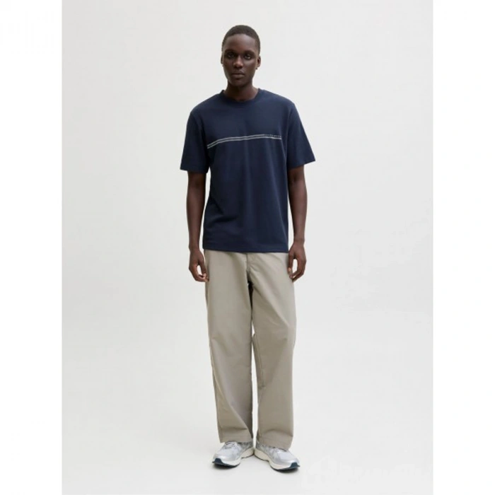 Jack&jones 12289936 0 Yaka Erkek Tshirt - Lacivert