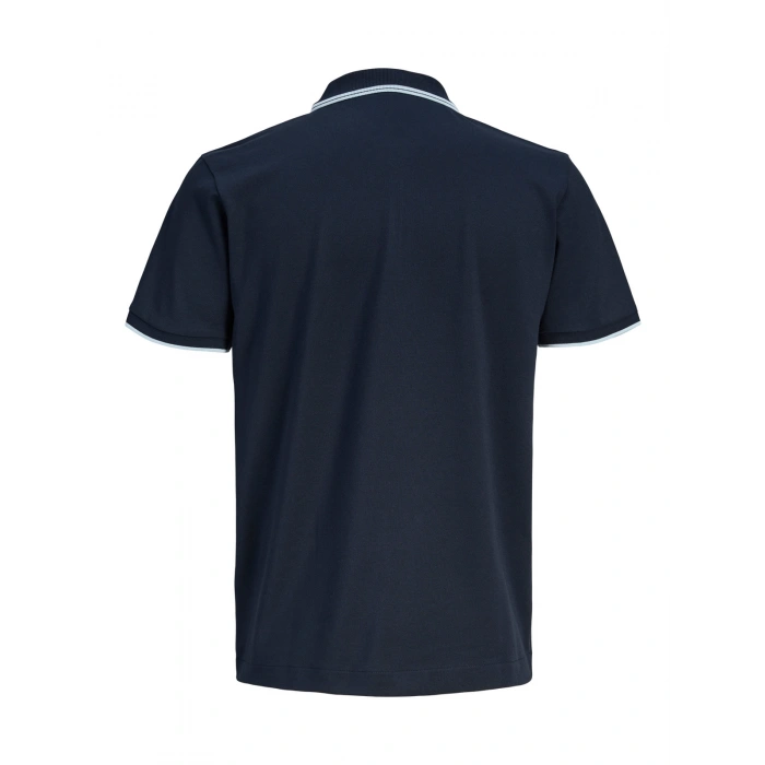 Jack&jones 12289953 Yakali On Tek Cep Erkek Tshirt - Lacivert