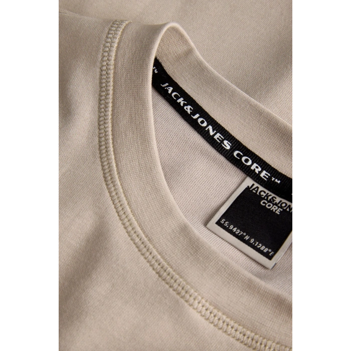 Jack&Jones 12289962 0 Yaka Erkek Tshirt - Toprak