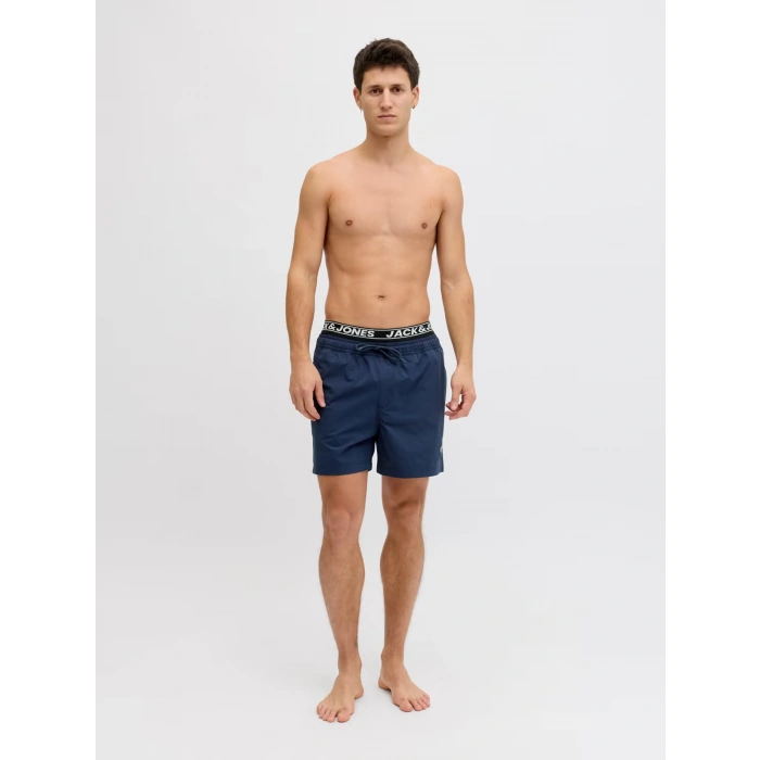 Jack&Jones 12291404 Erkek Deniz Sort - Lacivert