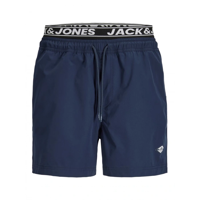 Jack&Jones 12291404 Erkek Deniz Sort - Lacivert