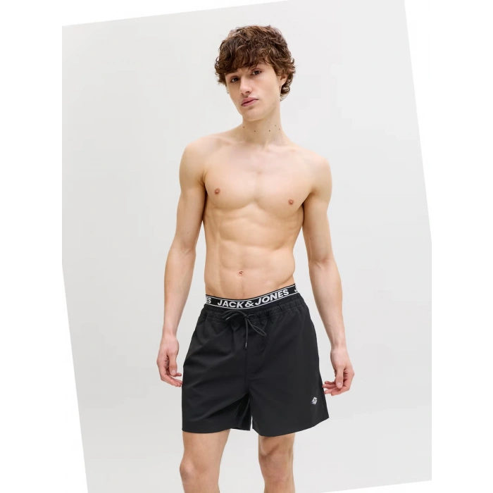 Jack&Jones 12291404 Erkek Deniz Sort - Siyah