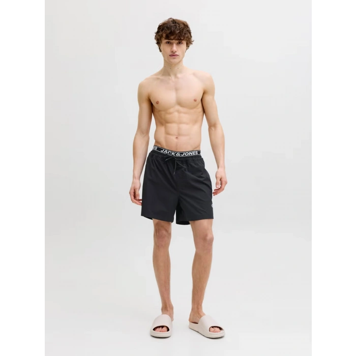 Jack&Jones 12291404 Erkek Deniz Sort - Siyah