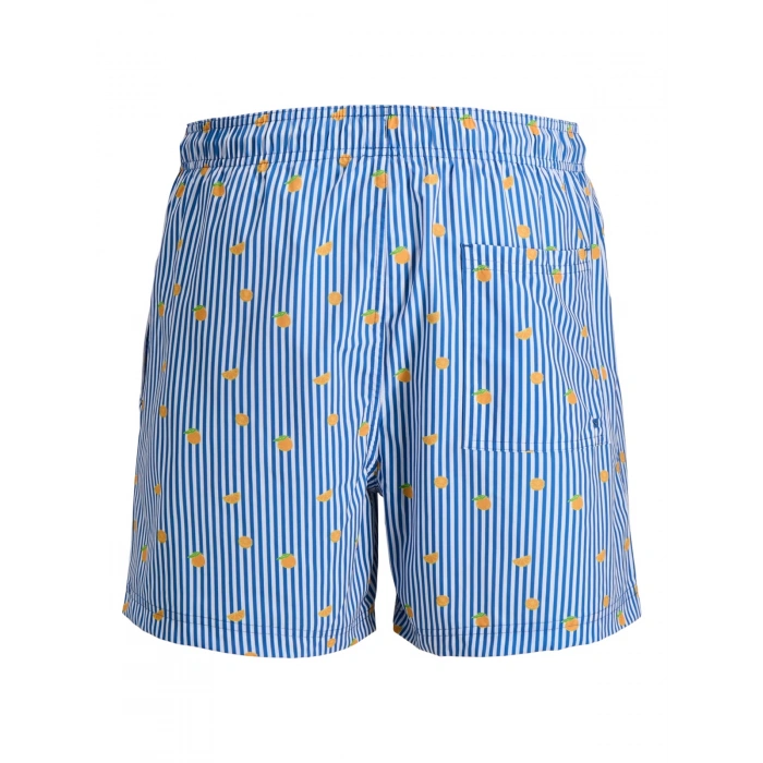 Jack&Jones 12291425 Erkek Sort - Mavi Cizgili