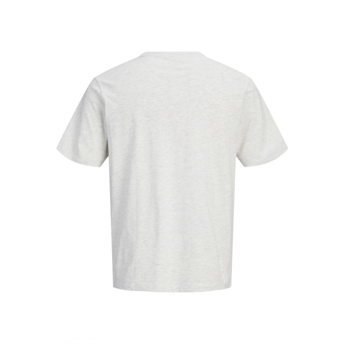 Jack&jones 12297899 0 Yaka Erkek Tshirt - Gri