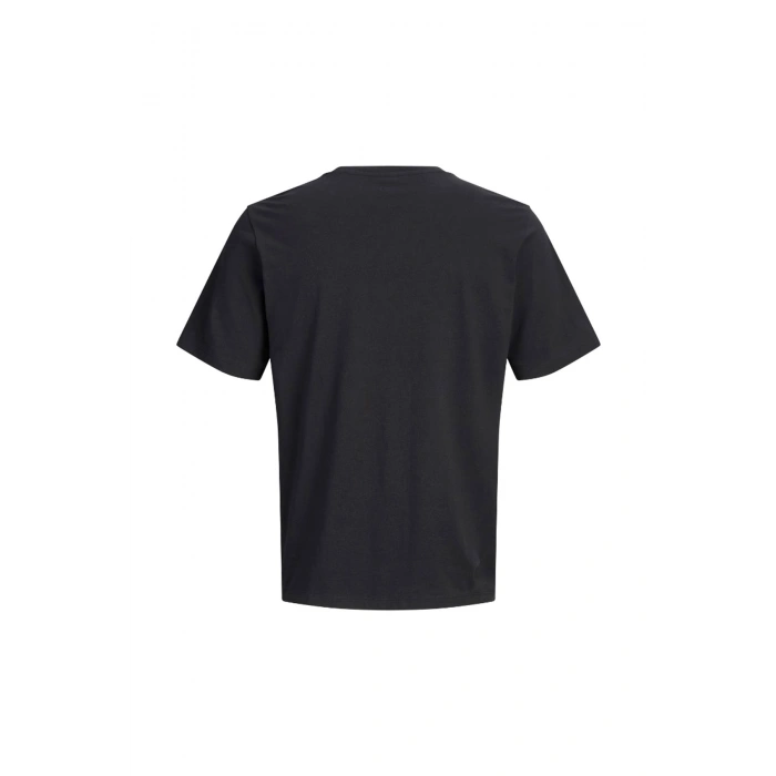 Jack&jones 12297899 0 Yaka Erkek Tshirt - Siyah