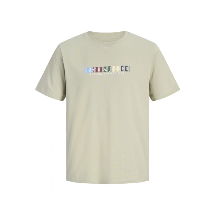 Jack&jones 12297899 0 Yaka Erkek Tshirt - Yesil