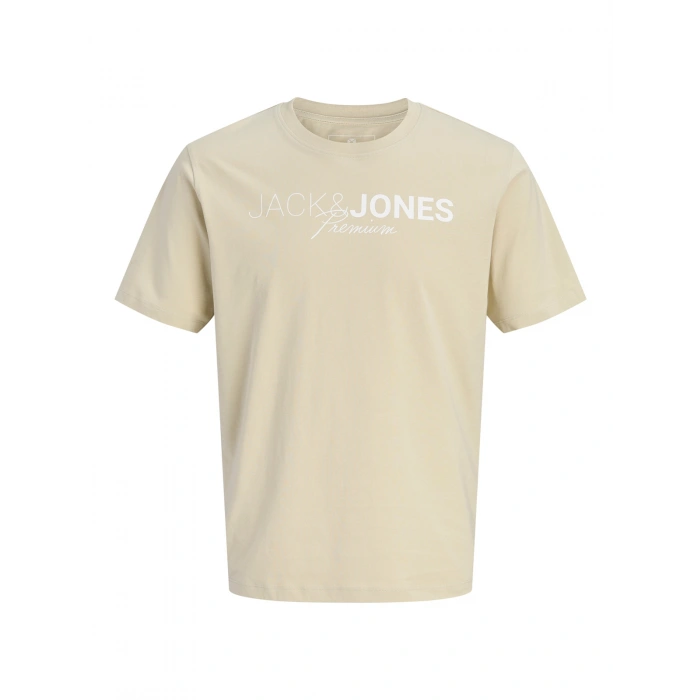 Jack&Jones 12298018 0 Yaka Erkek Tshirt - Yesil