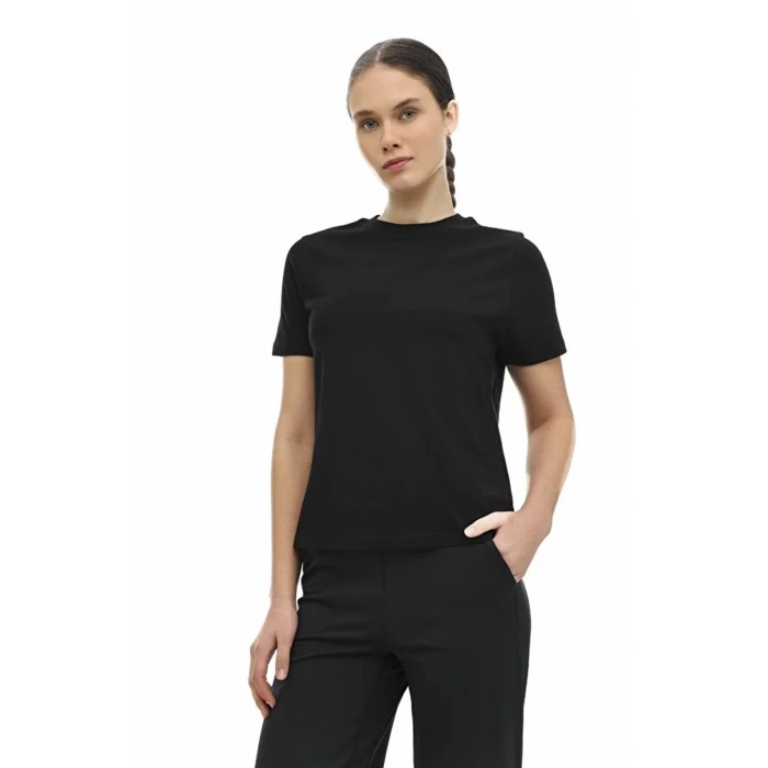 Lumberjack 11asya-t 6fx 0 Yaka Kadin Body - Siyah