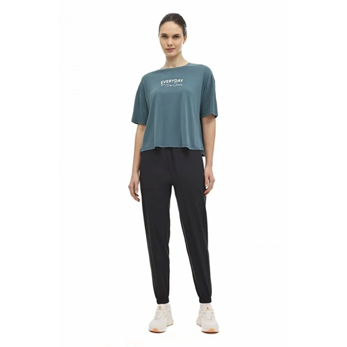 Lumberjack 11hier 0 Yaka Kadin Body - Koyu Yesil