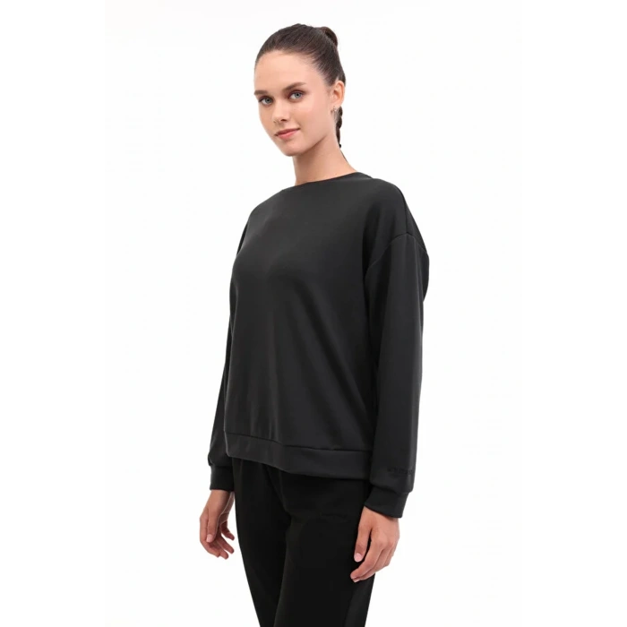 Lumberjack 16alice-c Ck97 0 Yaka Kadin Sweat - Antrasit