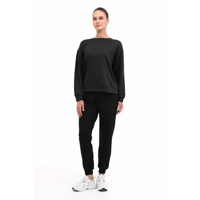 Lumberjack 16alice-c Ck97 0 Yaka Kadin Sweat - Antrasit