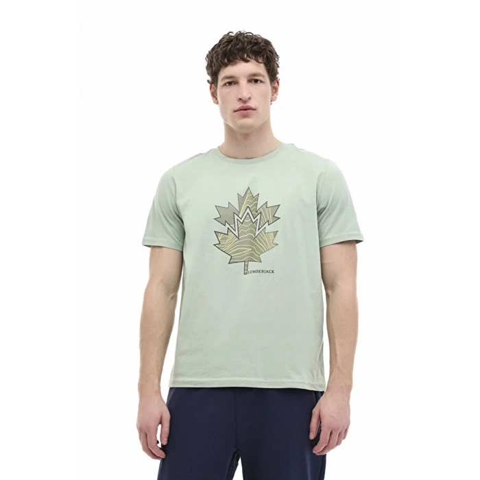 Lumberjack Bera 11trv38 0 Yaka Erkek Tshirt - Adacayi