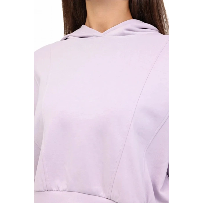 Lumberjack Berin Yog1 Ms459 Kapsonlu Kadin Sweat - Lila