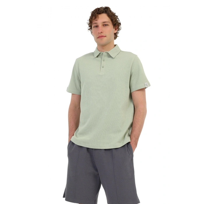 Lumberjack Boone 12bs103 Yakali Erkek Tshirt - Adacayi