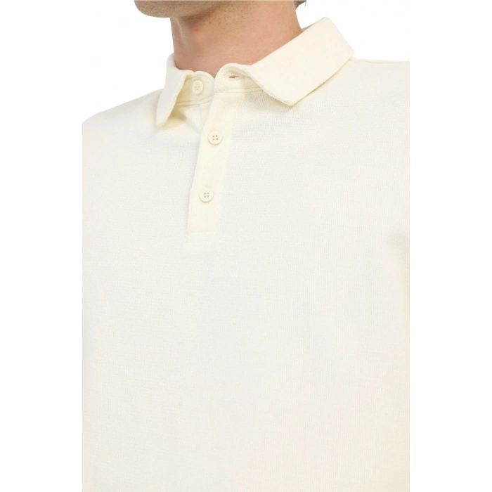 Lumberjack Boone 12bs103 Yakali Erkek Tshirt - Ekru