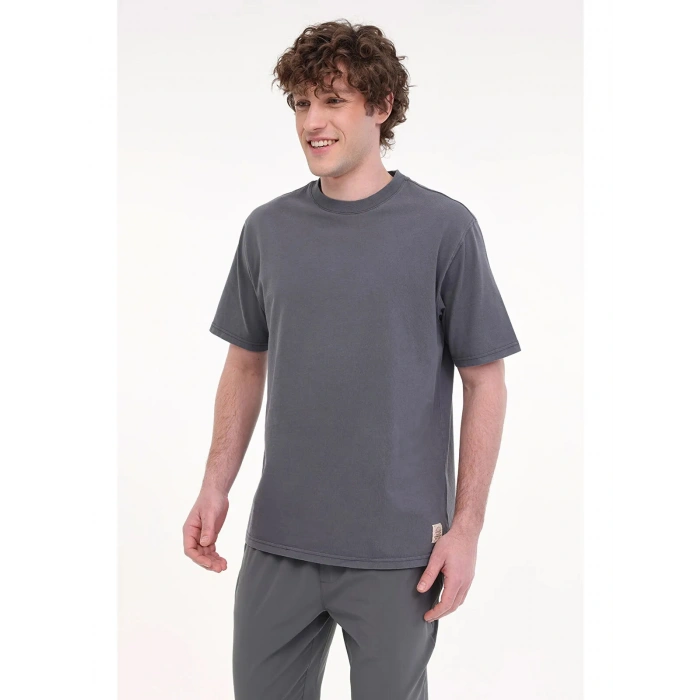 Lumberjack C Neck 11bs38 0 Yaka Erkek Tshirt - Antrasit
