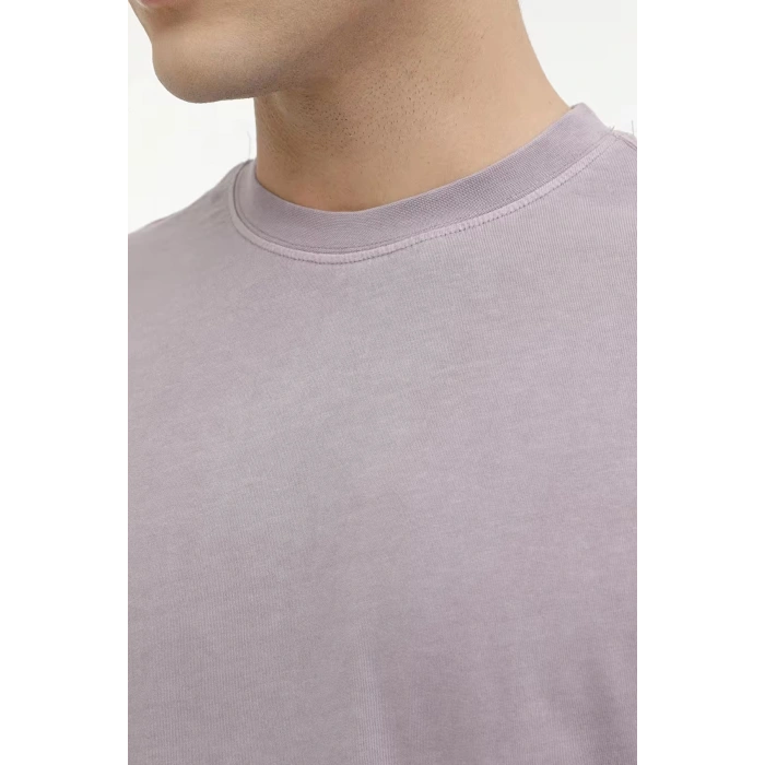 Lumberjack C Neck 11bs38 0 Yaka Erkek Tshirt - Pastel Lila
