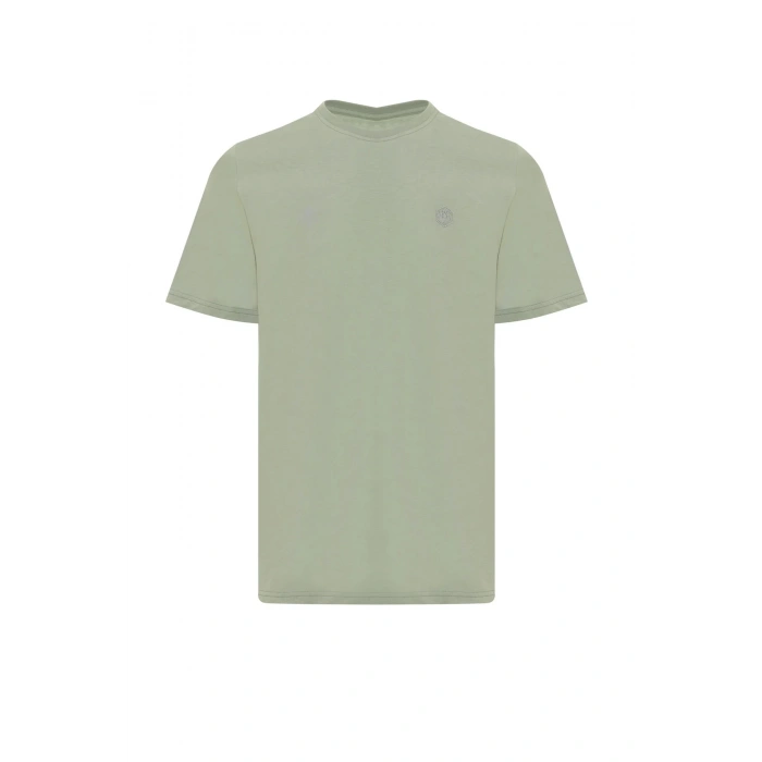 Lumberjack Ct102 0 Yaka Erkek Tshirt - Acik Mint
