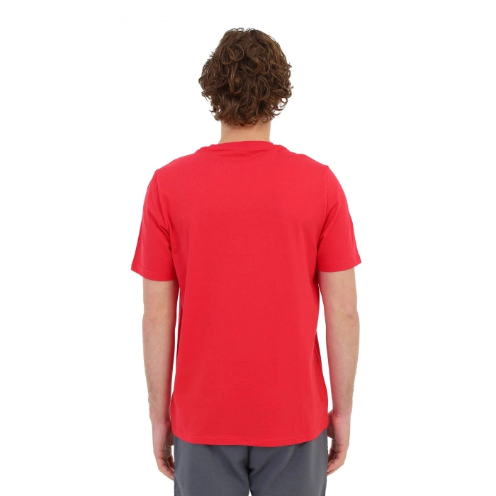 Lumberjack Ct102 0 Yaka Erkek Tshirt - Kirmizi