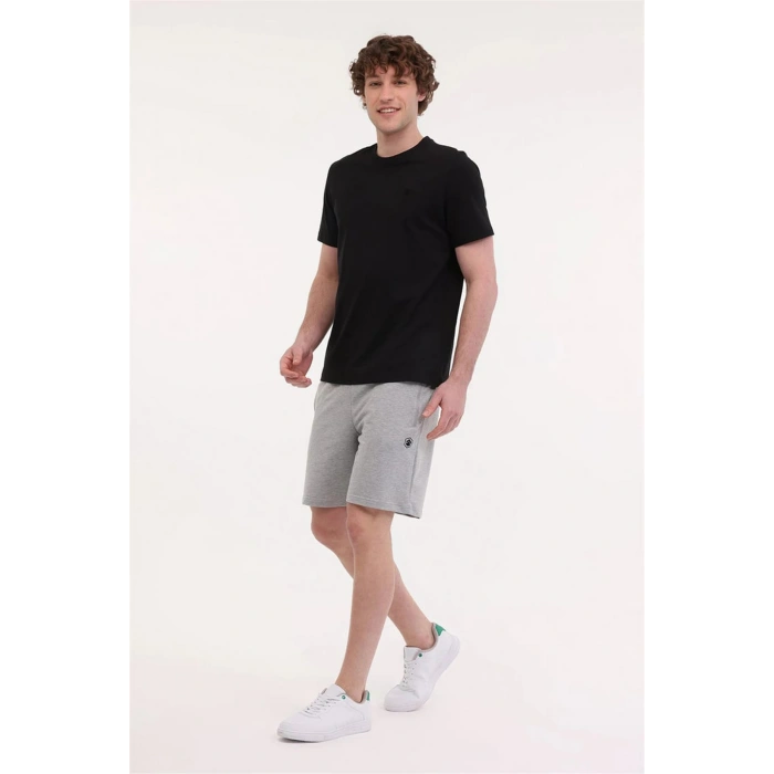 Lumberjack Ct102 0 Yaka Erkek Tshirt - Siyah