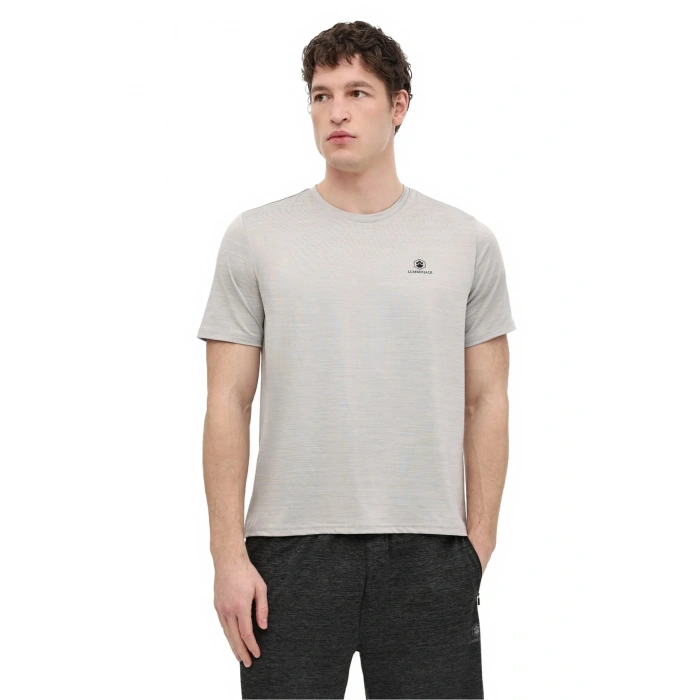 Lumberjack Ct1328 Mln 0 Yaka Erkek Tshirt - A Gri