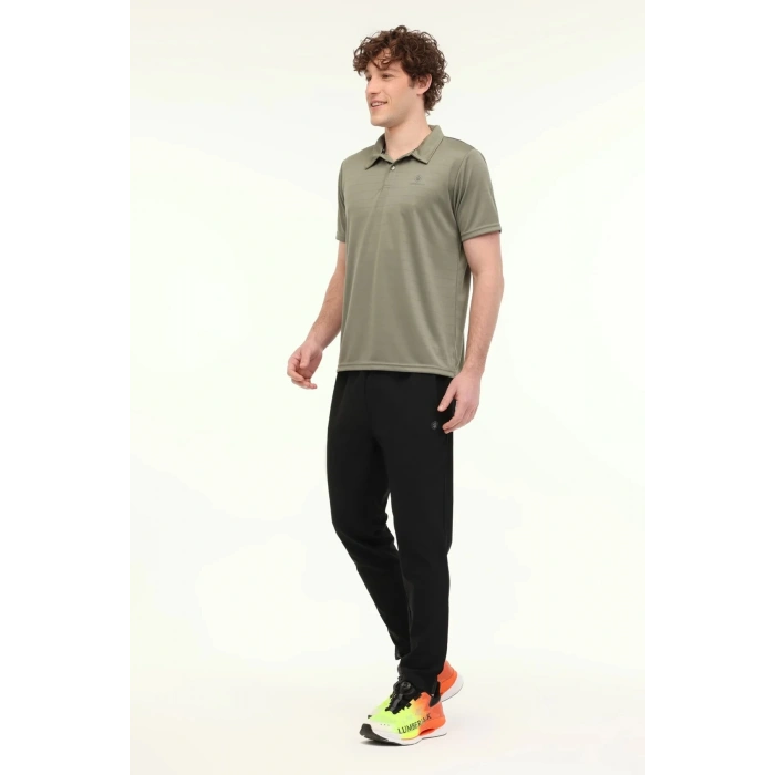 Lumberjack Ct461 Sherman Erkek Yakali Tshirt - Haki