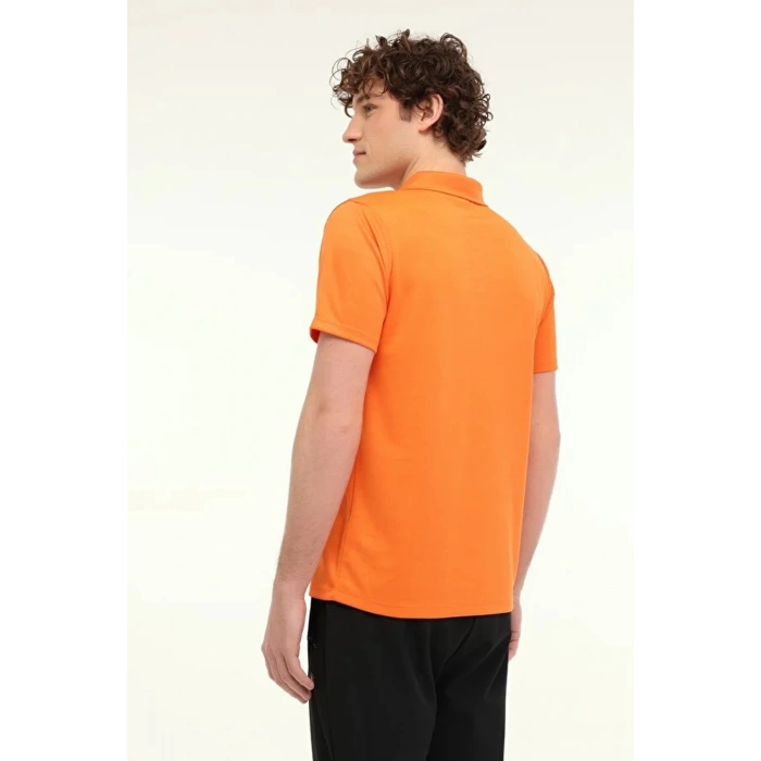 Lumberjack Ct461 Sherman Erkek Yakali Tshirt - Turuncu