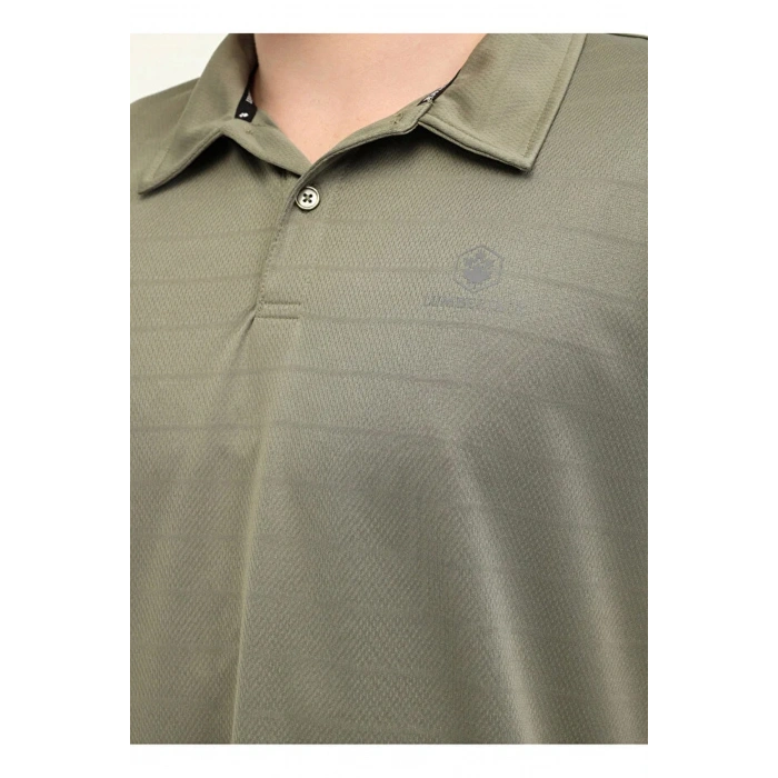 Lumberjack Ct461 Yakali Erkek Tshirt - Haki