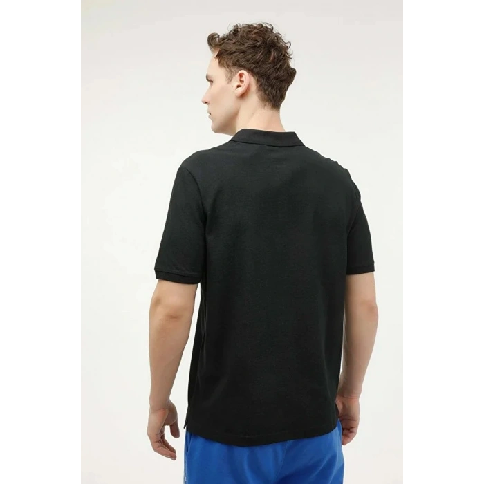 Lumberjack Ct953 Yakali Erkek Tshirt - Siyah