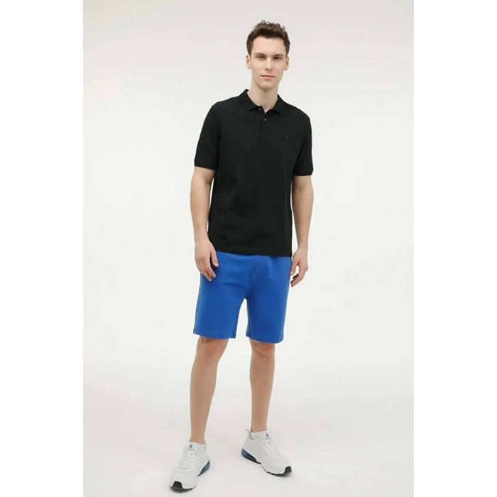 Lumberjack Ct953 Yakali Erkek Tshirt - Siyah