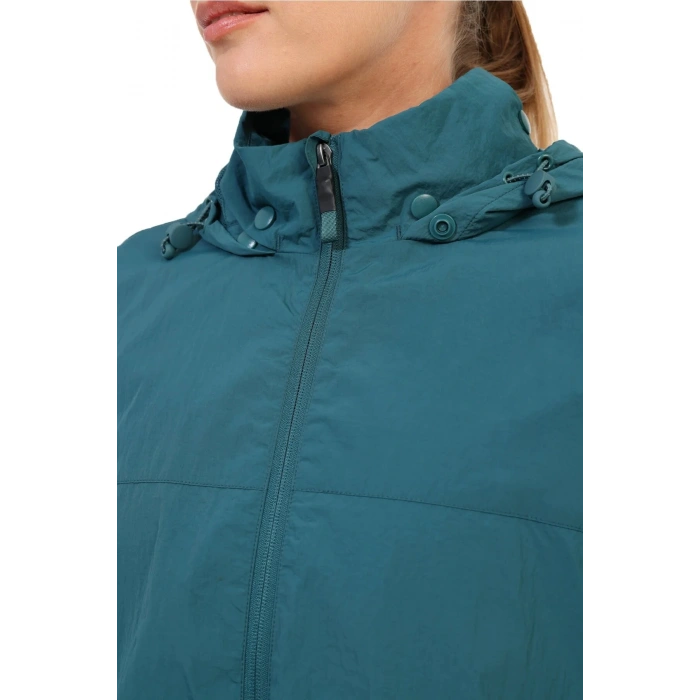 Lumberjack Foldown Kadin Mont - Petrol