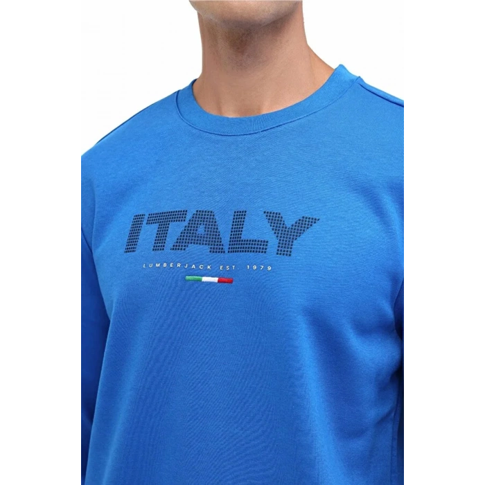 Lumberjack Gale 16itl701 0 Yaka Erkek Sweat - Saks