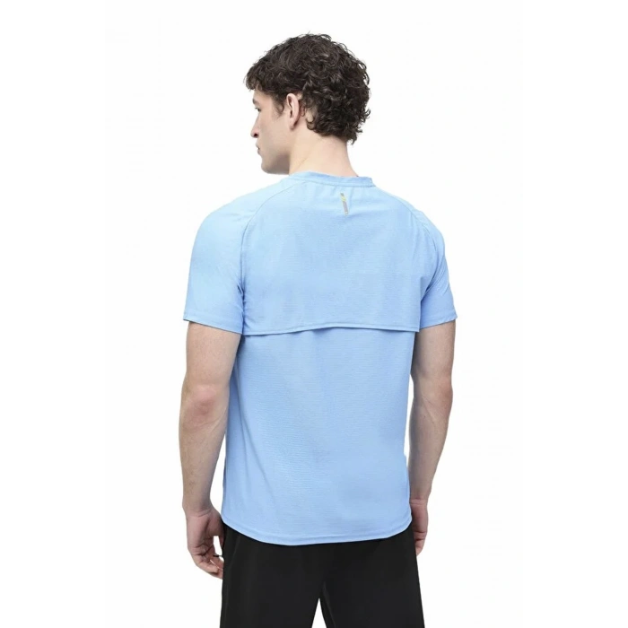 Lumberjack James 11-prf-411 0 Yaka Erkek Tshirt - Mavi