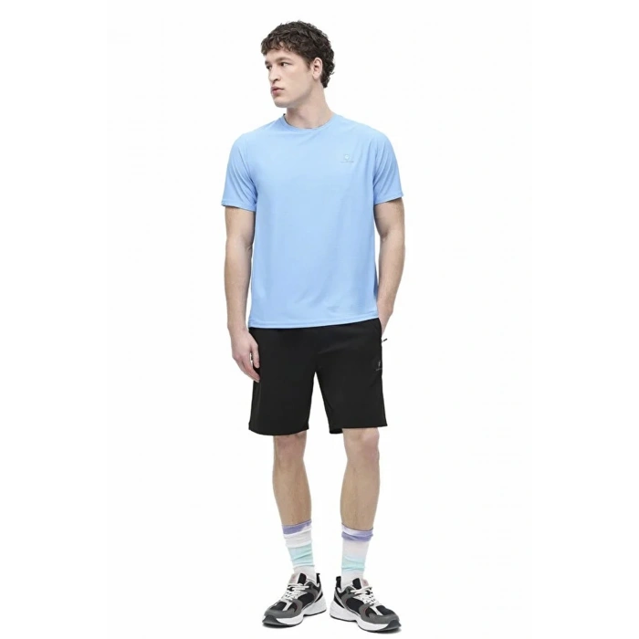 Lumberjack James 11-prf-411 0 Yaka Erkek Tshirt - Mavi