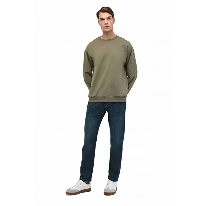 Lumberjack Mb Sn75 0 Yaka Erkek Tshirt - Haki
