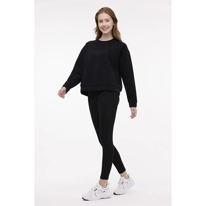 Lumberjack Olivia 26ss117 Kadin Tayt - Siyah