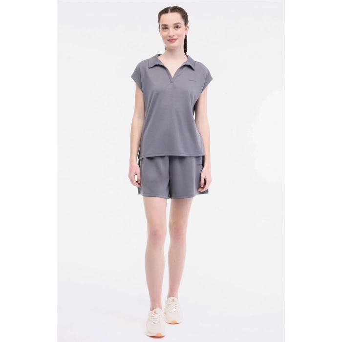 Lumberjack Rain 11ss181 Yakali Kadin Body - Antrasit