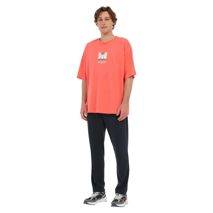 Lumberjack Ravon 11hl-202 0 Yaka Erkek Tshirt - Nar Cicegi