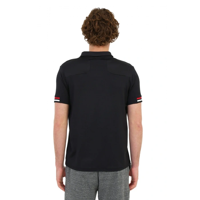 Lumberjack Renato 12itl1016 Yakali Erkek Tshirt - Siyah