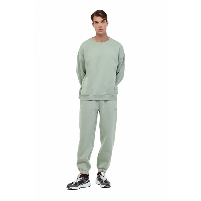 Lumberjack Ros 16hs108 0 Yaka Erkek Sweat - Adacayi