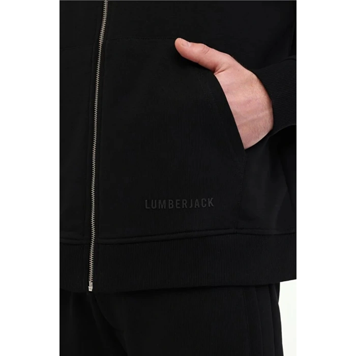 Lumberjack Ros 18hs112 Erkek Sweat - Siyah
