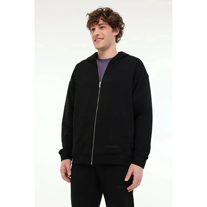 Lumberjack Ros 18hs112 Erkek Sweat - Siyah