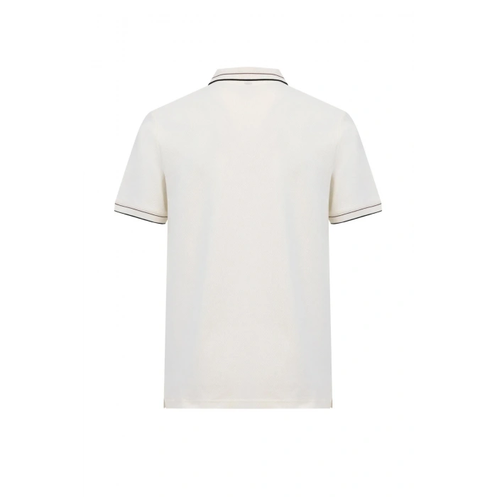 Lumberjack Vyn 12bs115 Yakali Erkek Tshirt - Beyaz